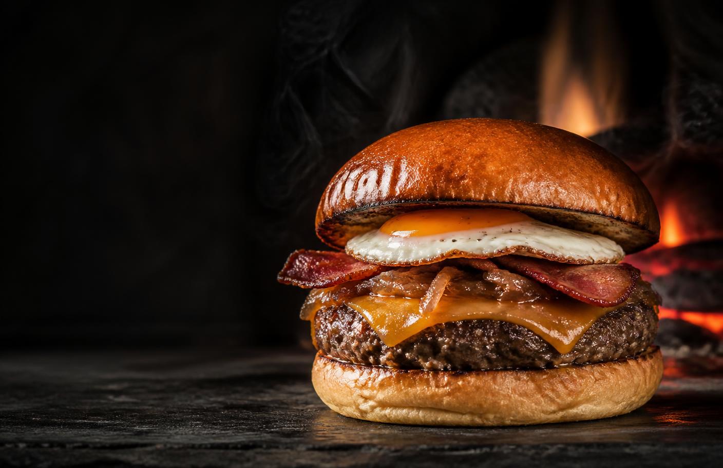 Hamburguesas a la parrilla
